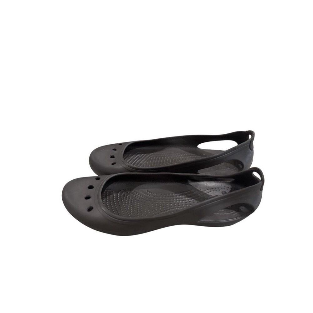 Crocs Kadee Flats Womens Size 9 Brown Ballet Casual Shoes